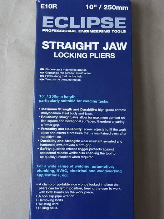 คีมล็อค อังกฤษ ECLIPSE 10นิ้ว ใหม่ แท้