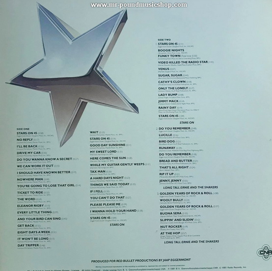 Stars On / Long Tall Ernie & The Shakers - Stras On Long Play