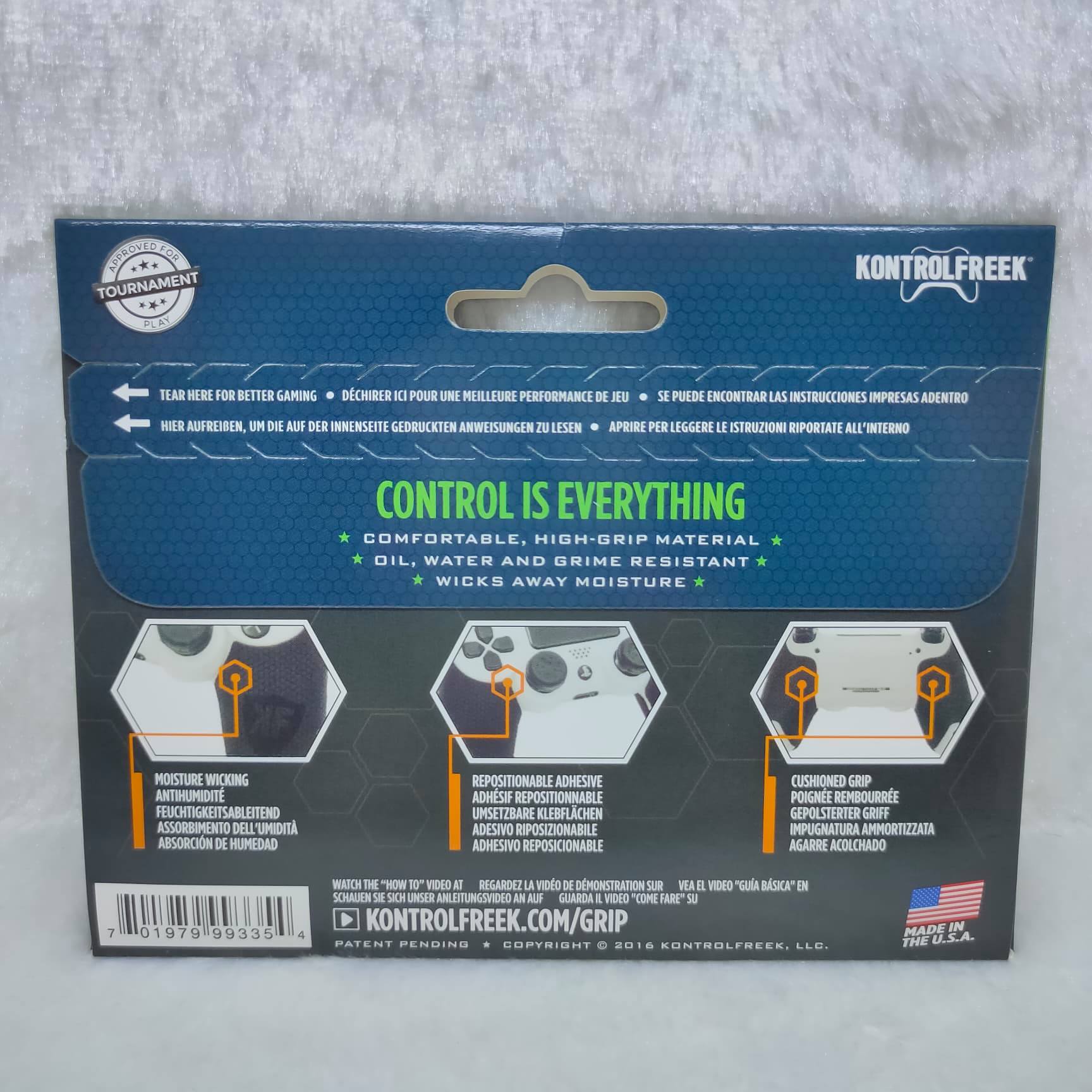 Kontrolfreek Grips PS4 กริบยางช่วยกระชับมือ ไม่ลื่น