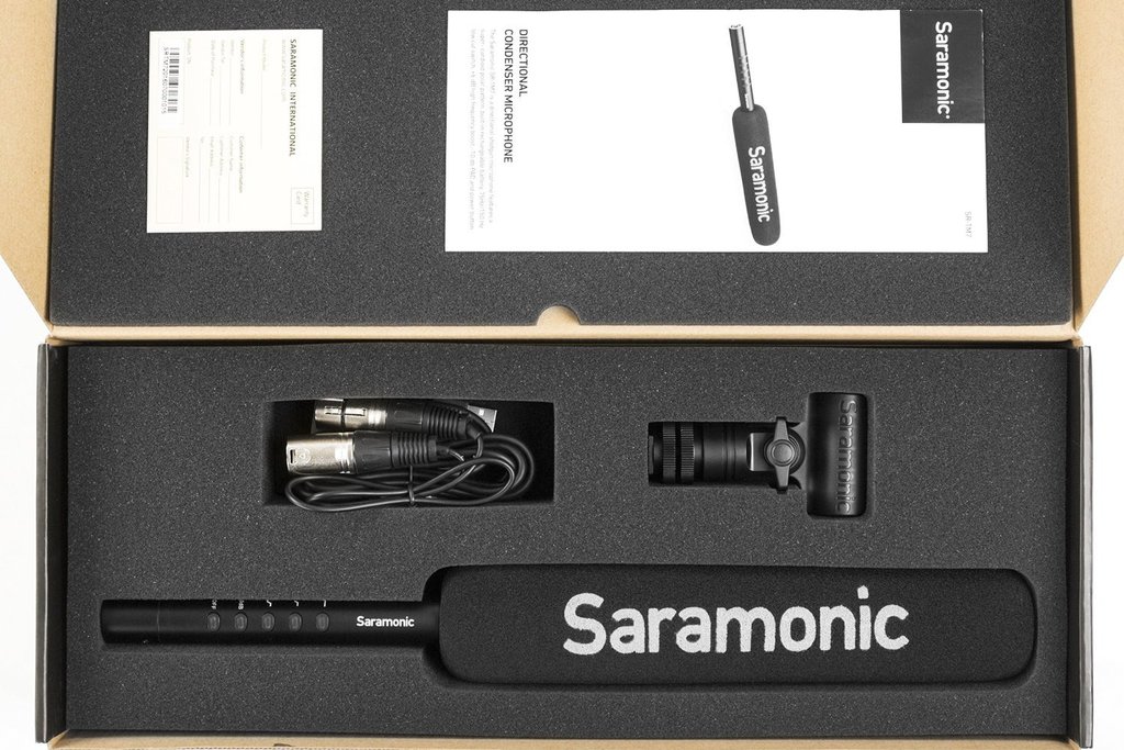 Saramonic SR-TM7 15" Super-Cardioid Broadcast XLR Shotgun Condenser Microphone