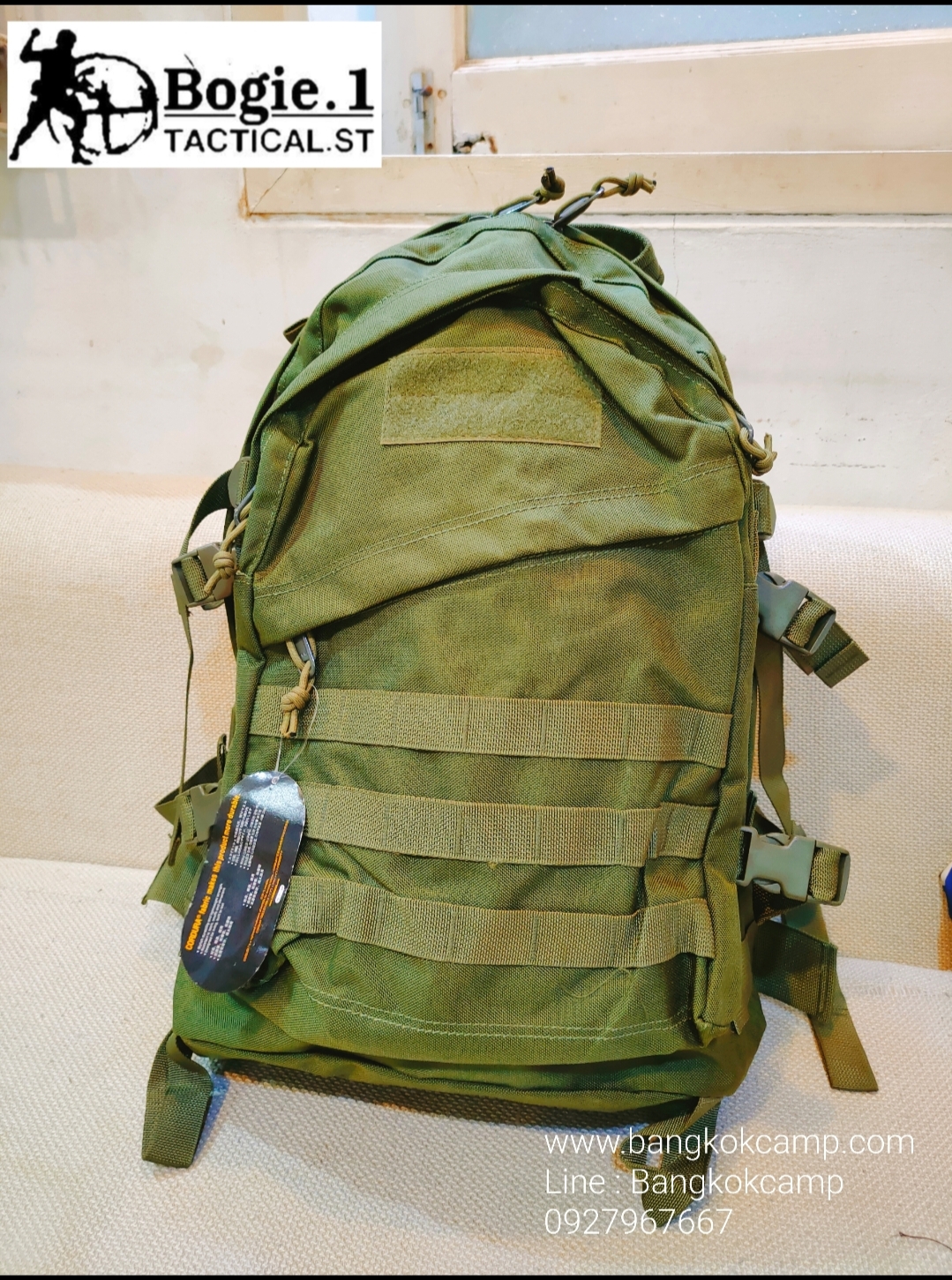 กระเป๋าเป้ Bogie.1 Tactical Shoulde Backpack (มีให้เลือก 3 สี)