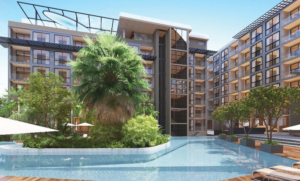 ขาย / เช่าคอนโด City gate Phuket Condominium (ซิตี้เกท ภูเก็ต คอนโดมิเนียม) 1 ห้องนอน 1 ห้องน้ำ ขนาด 36 ตรม ชั้น 11