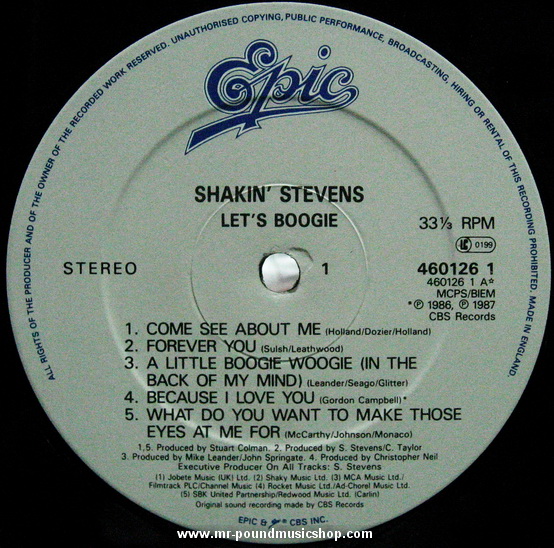 Shakin' Stevens - Let's Boogie