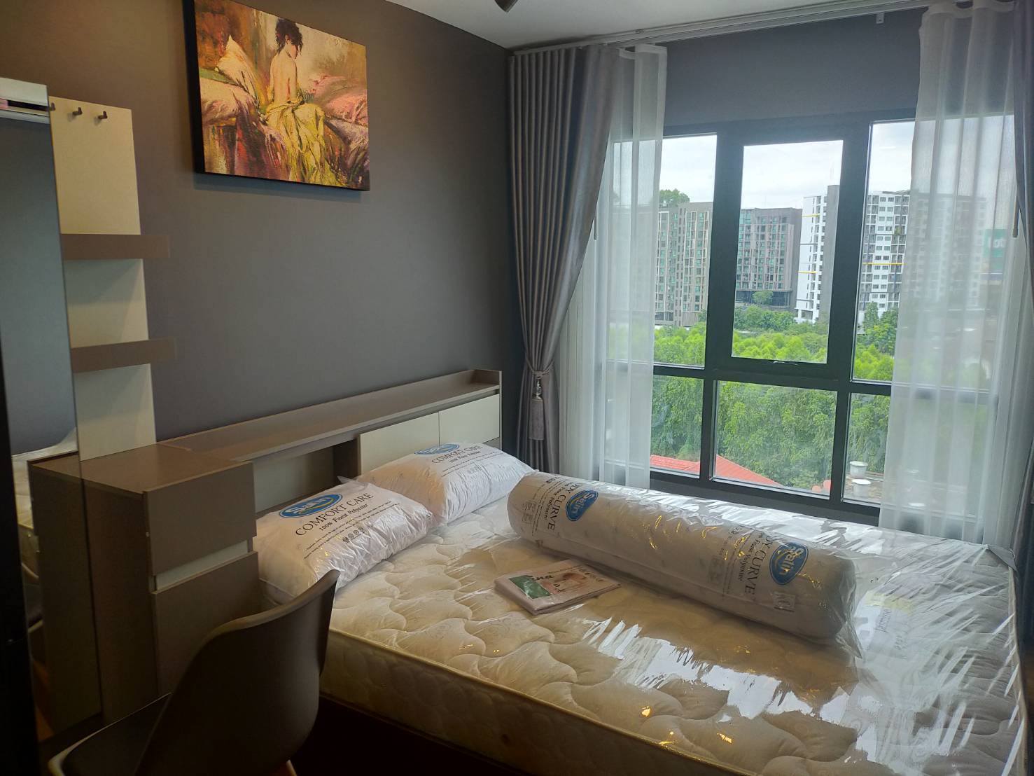 🏢 ให้เช่าคอนโด รีเจ้นท์ โฮม 18 แจ้งวัฒนะ-หลักสี่ (Regent Home 18 Changwattana-Laksi)| ห้องกั้นสัดส่วน เฟอร์ครบ