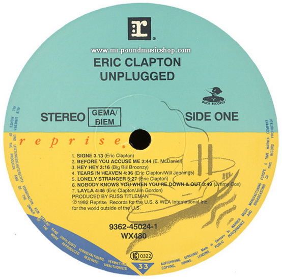 Eric Clapton - Unplugged