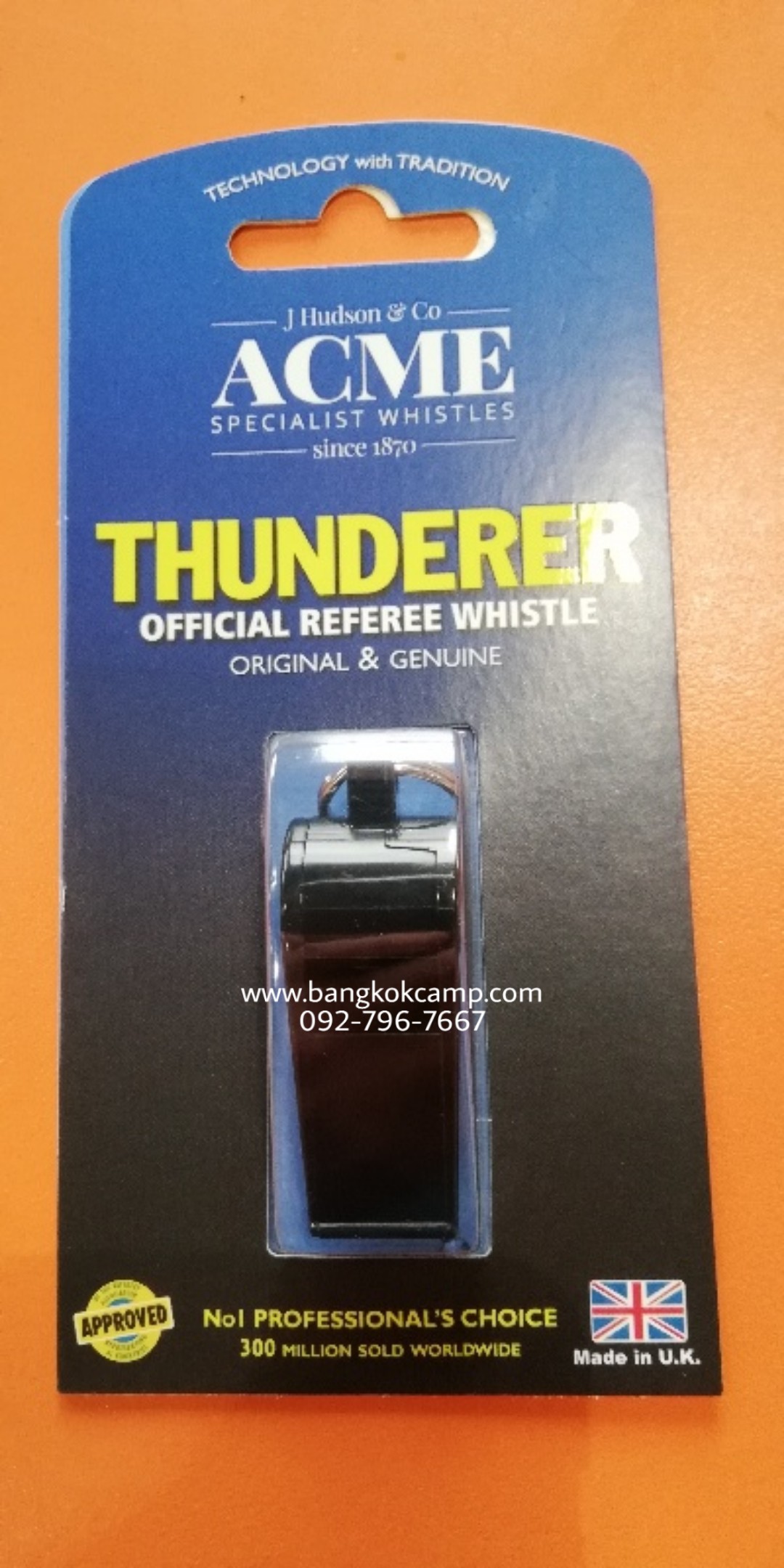 นกหวีด ACME อังกฤษ Made in England ใหม่ แท้