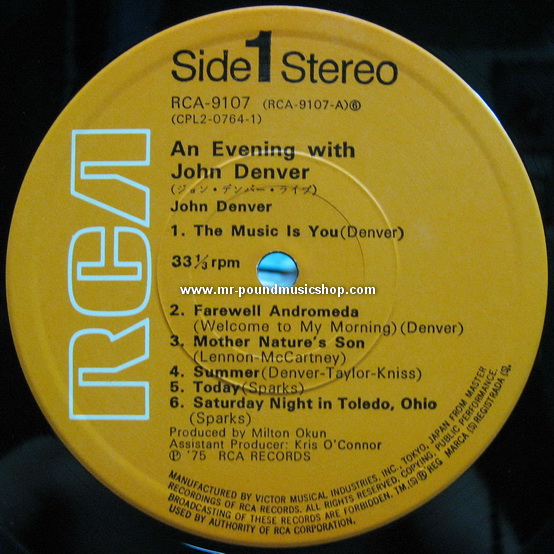 John Denver - An Evening With John Denver
