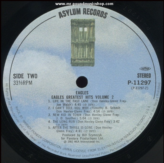 Eagles - Greatest Hits Volume 2