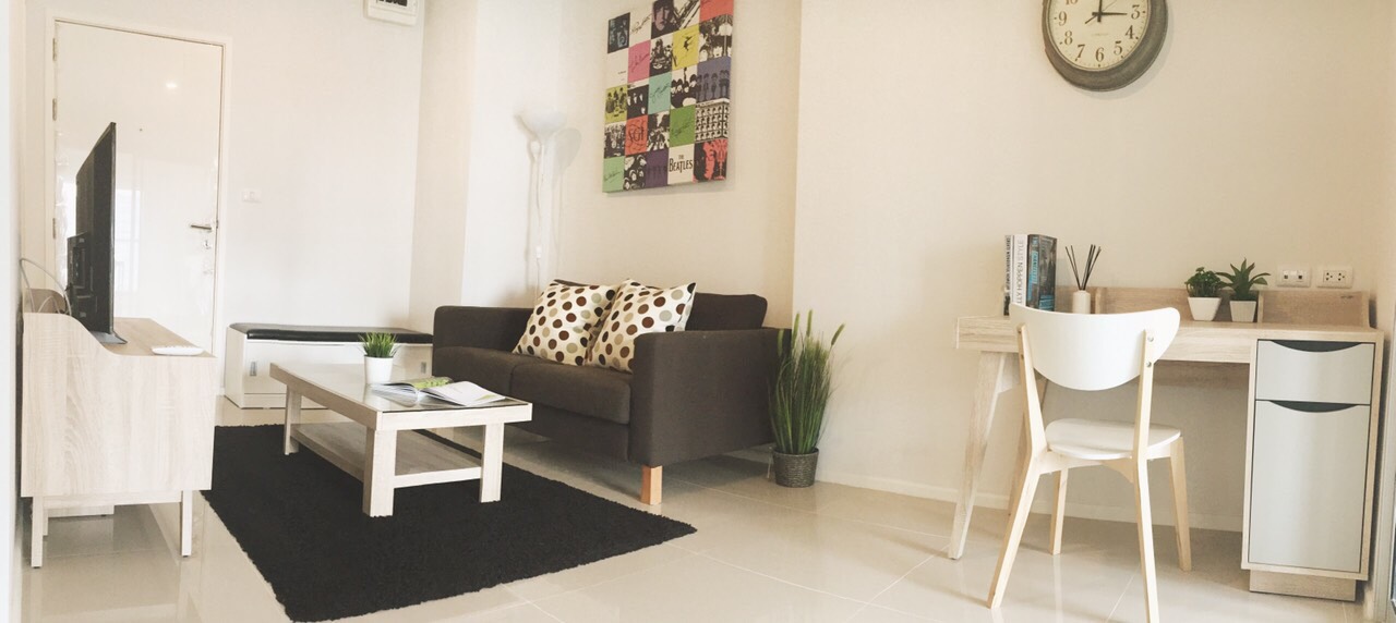 Sale : Asprie Rama 9 : 2 bed room B12A C10 พื้นที่ 50 ตรม. ชั้น12A ตกแต่งพร้อมอยู่+เฟอร์ครบ ขายราคา 5.2 ล้าน