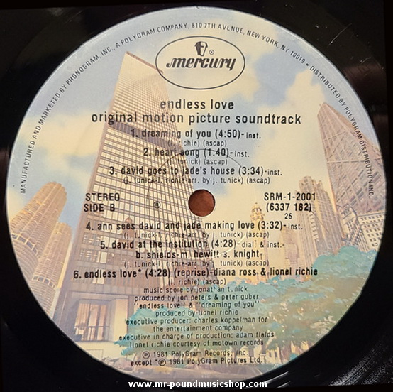 Various Artists - Endless Love Original Motion Picture Sountrack