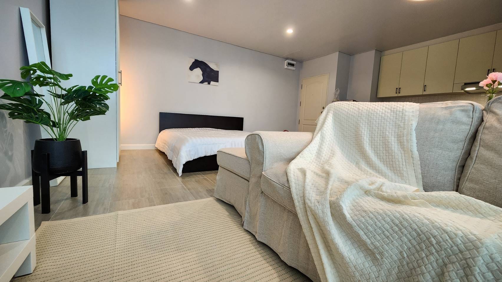 ปล่อยเช่าคอนโด Lumpini Park View (ลุมพินี พาร์ค วิว) ติดสถานี MRT ลุมพินี ว่างพร้อมอยู่ Renovate ใหม่