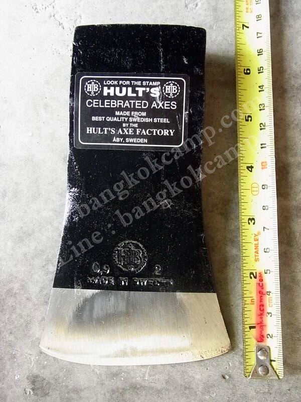 หัวขวานสวีเดน ตราเสือ HULT'S Made in SWEDEN ขนาด 2 ปอนด์ ( 0.9 kg.) หายาก ใหม่เก่าเก็บ