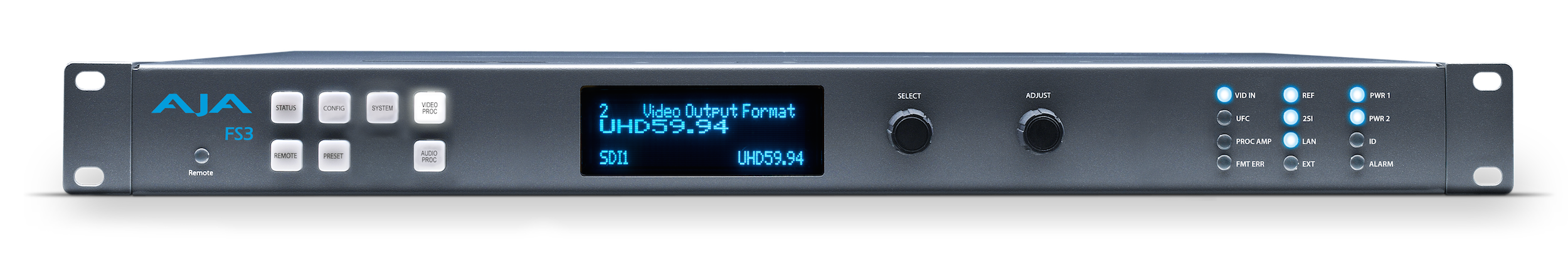 AJA FS3 High-quality SD/HD to 4K/UHD up-converter