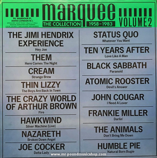 Various Artists - Marquee The Collection 1958-1983 Volume 2