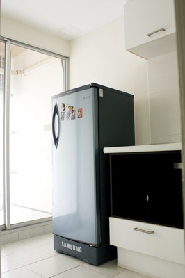 ให้เช่าคอนโด ลุมพินี ศูนย์วัฒนธรรม Lumpini Ville Cultural Center ห้อง 1 ห้องนอน 1 ห้องน้ำ พื้นที่ 35 ตรม เฟอร์นิเจอร์ Build in ทั้งห้อง