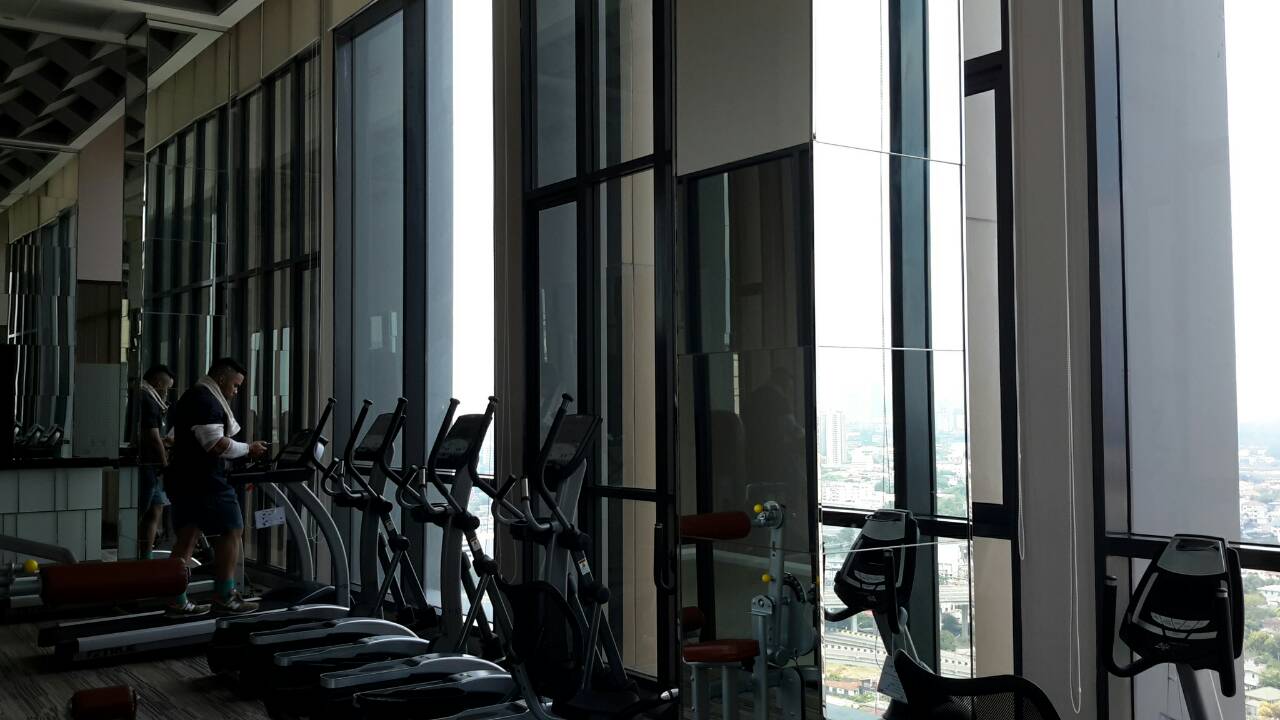 Q.House Condo Sukhumvit 79 1 ห้องนอน พื้นที่ 30 ตร.ม ชั้น 27 ให้เช่า 19000 ต่อเดือน คอนโดริม ถ. สุขุมวิท ตรงข้ามโลตัสอ่อนนุชปาก ซอย79 ห่าง 100ม. จาก BTS อ่อน