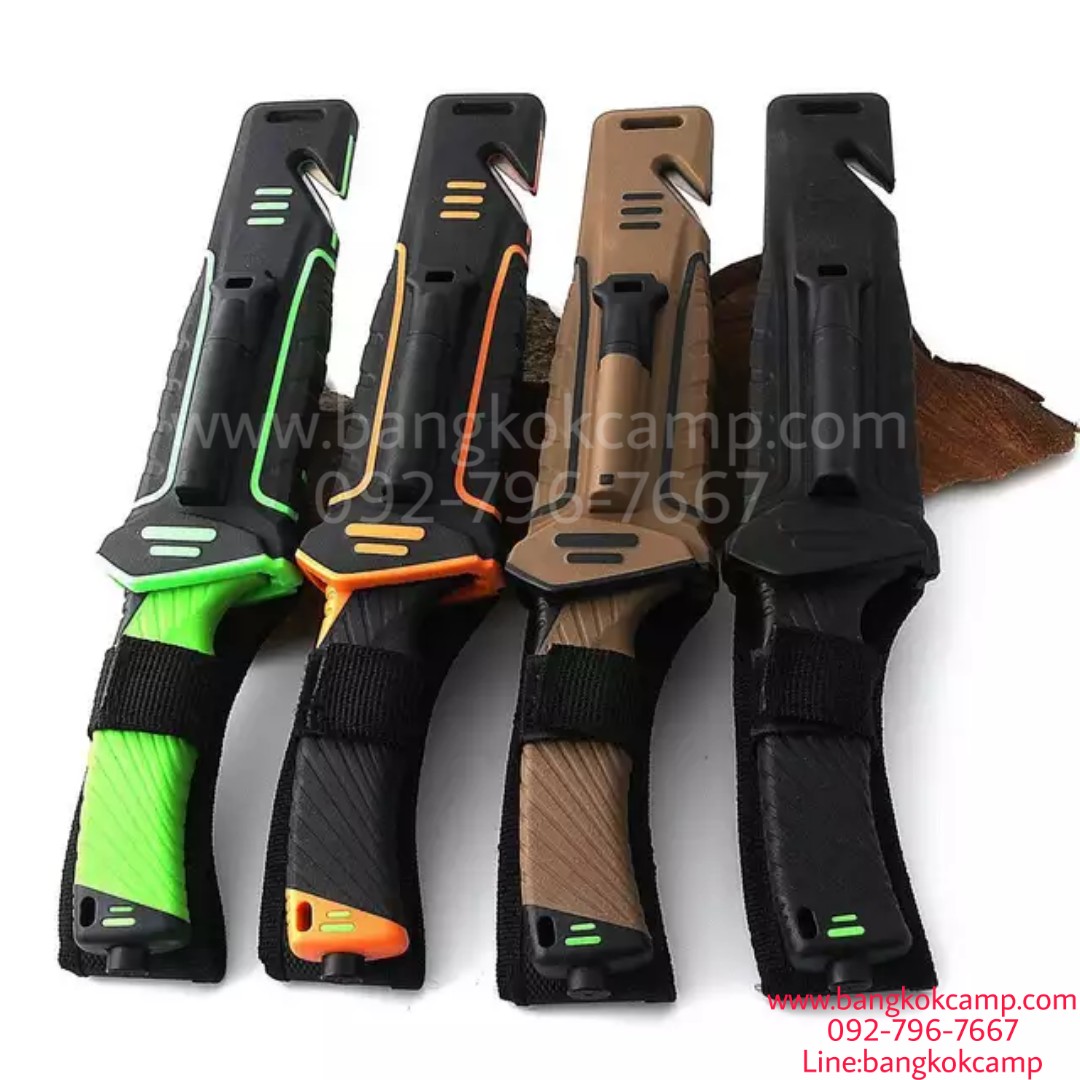 มีดเดินป่า Ganzo G-8012 ของแท้ (5สี)