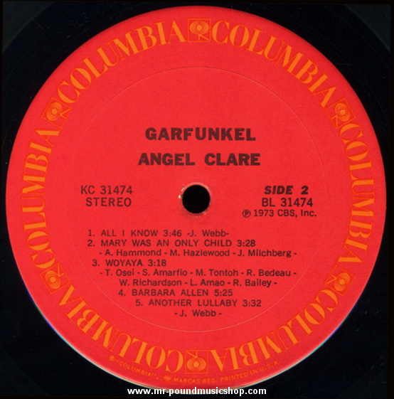 Garfunkel - Angel Clare