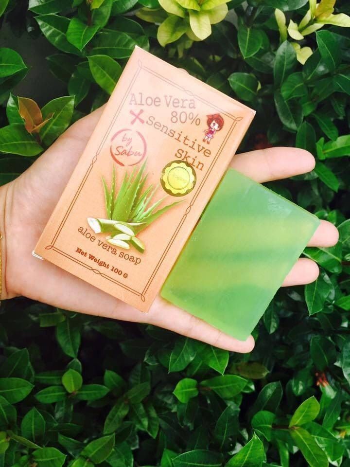 สบู่ ว่านหางจระเข้ (Soap aloe vera sabu)