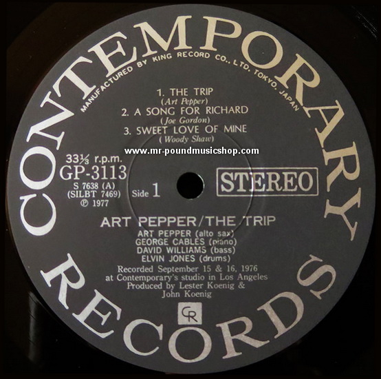 Art Pepper - The Trip