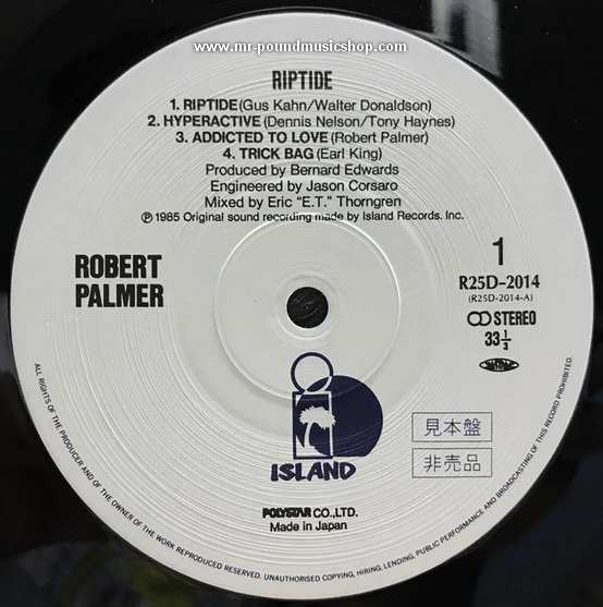 Robert Palmer - Riptide