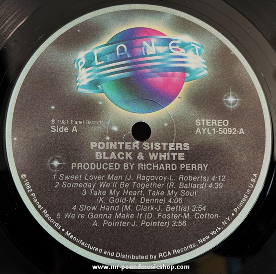 Pointer Sisters - Black & White