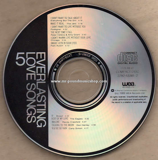 Various Artists - Everlasting Love Songs 5