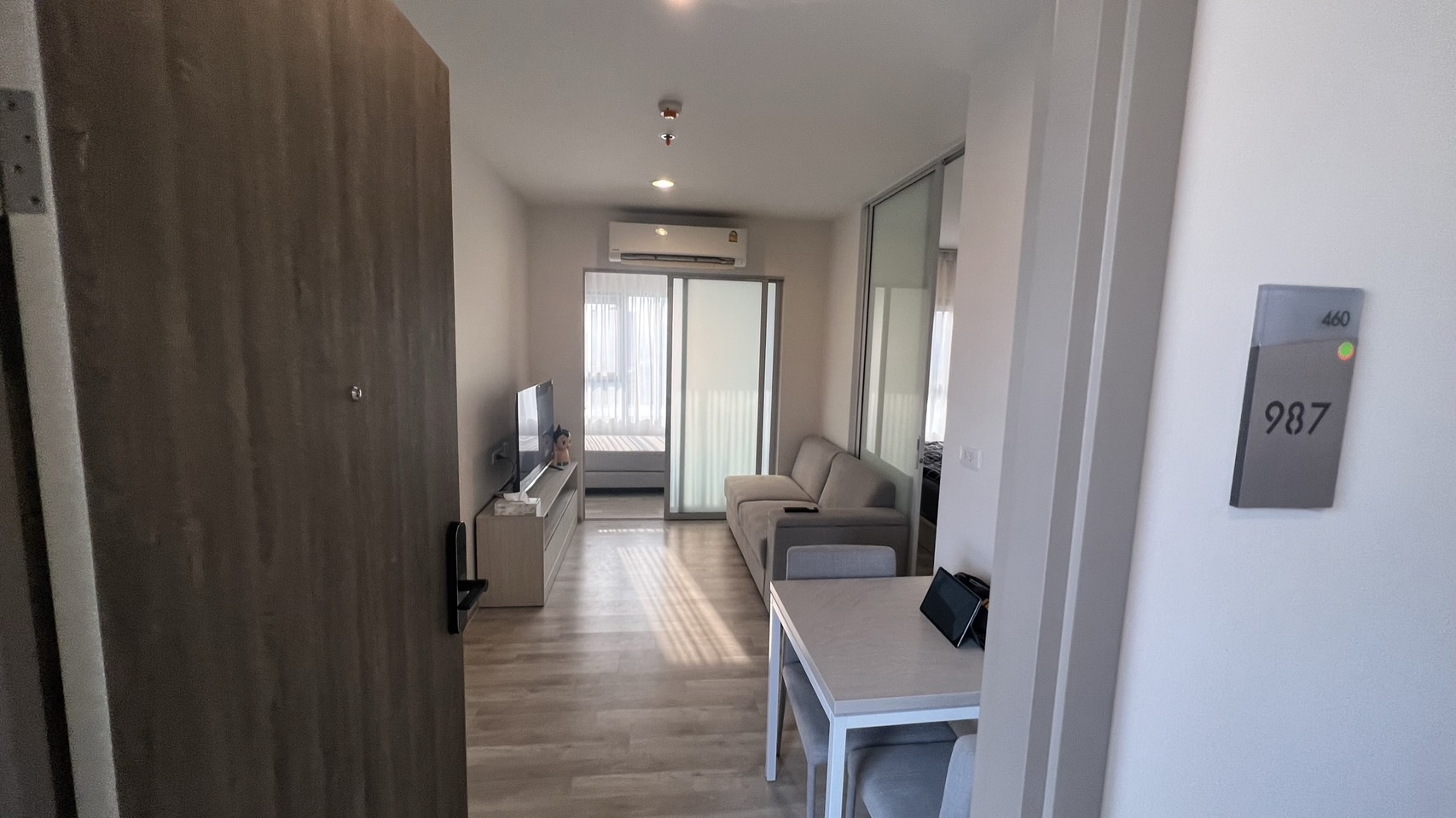 ให้เช่าคอนโด Niche Mono Ramkhamhaeng (นิช โมโน รามคำแหง) 1 ห้องนอน พลัส ขนาด 38 ตรม เ