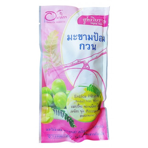 มะขามป้อมกวน140g(ซองชมพู) 6 ห่อ