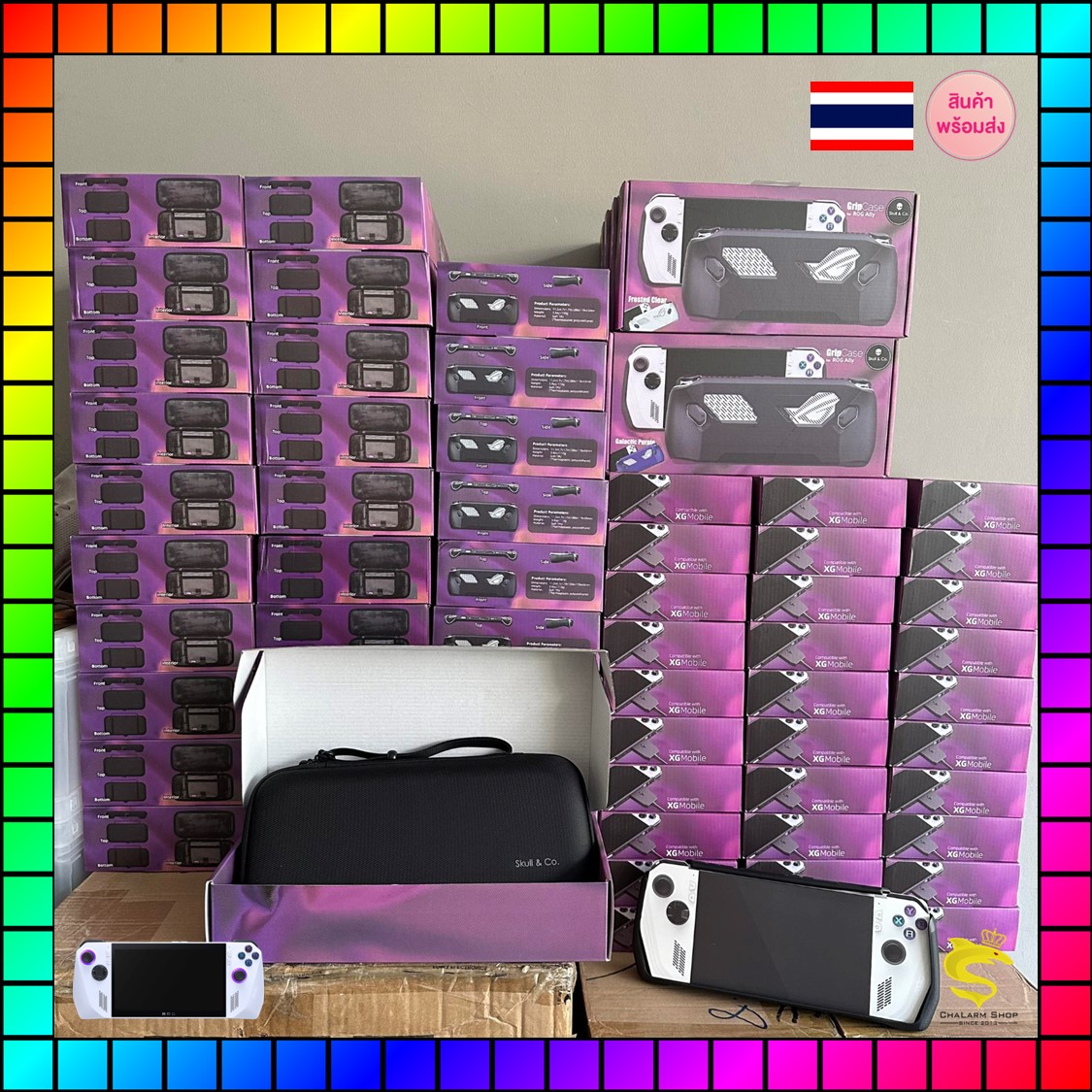 Skull & Co. GripCase & Case สำหรับ ROG Ally