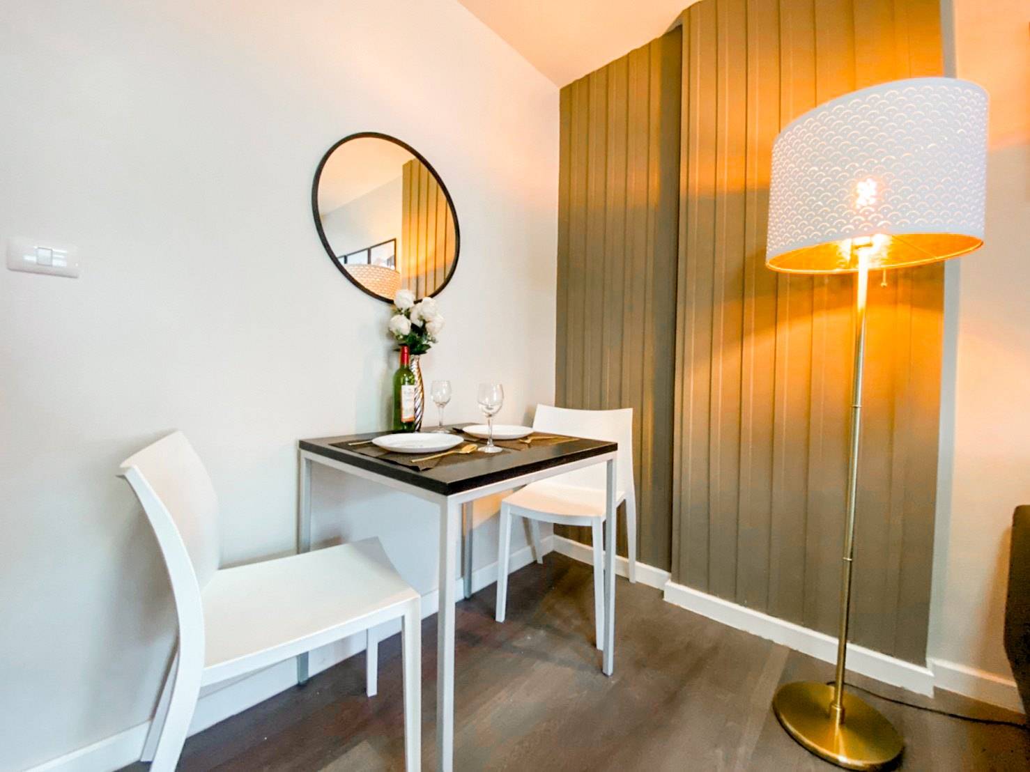 ให้เช่าคอนโด ดีคอนโด แคมปัส รีสอร์ท บางนา ( D Condo Campus Resort Bangna ) ตึก D ชั้น 7 ห้อง ขนาด 30 ตรม.