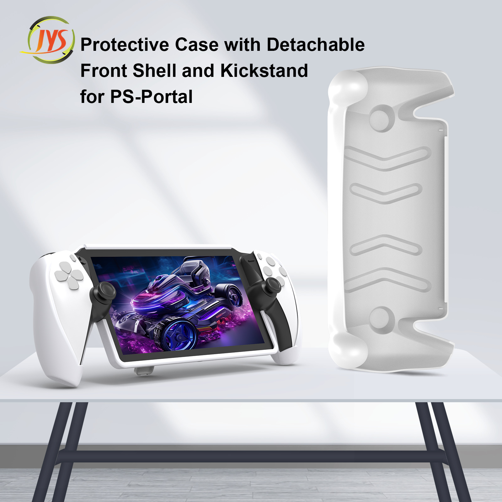 JYS PS5 Portal เคสป้องกันการกระแทก พร้อมขาตั้งเครื่อง