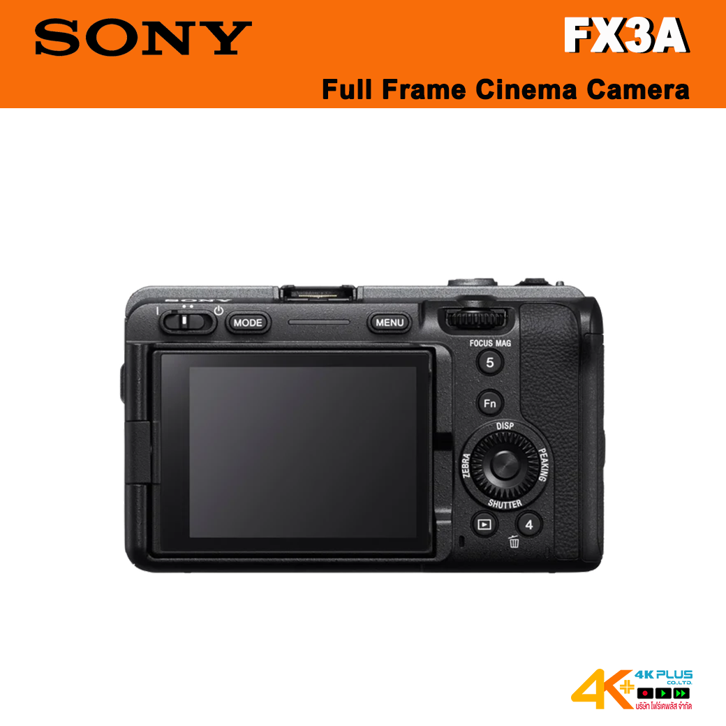 Sony FX3A Full Frame Cinema Camera ประกันศูนย์ไทย