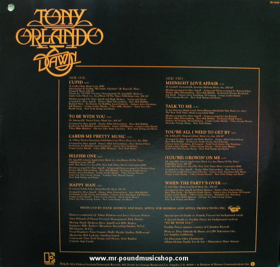 Tony Orlando & Dawn - To Be With You