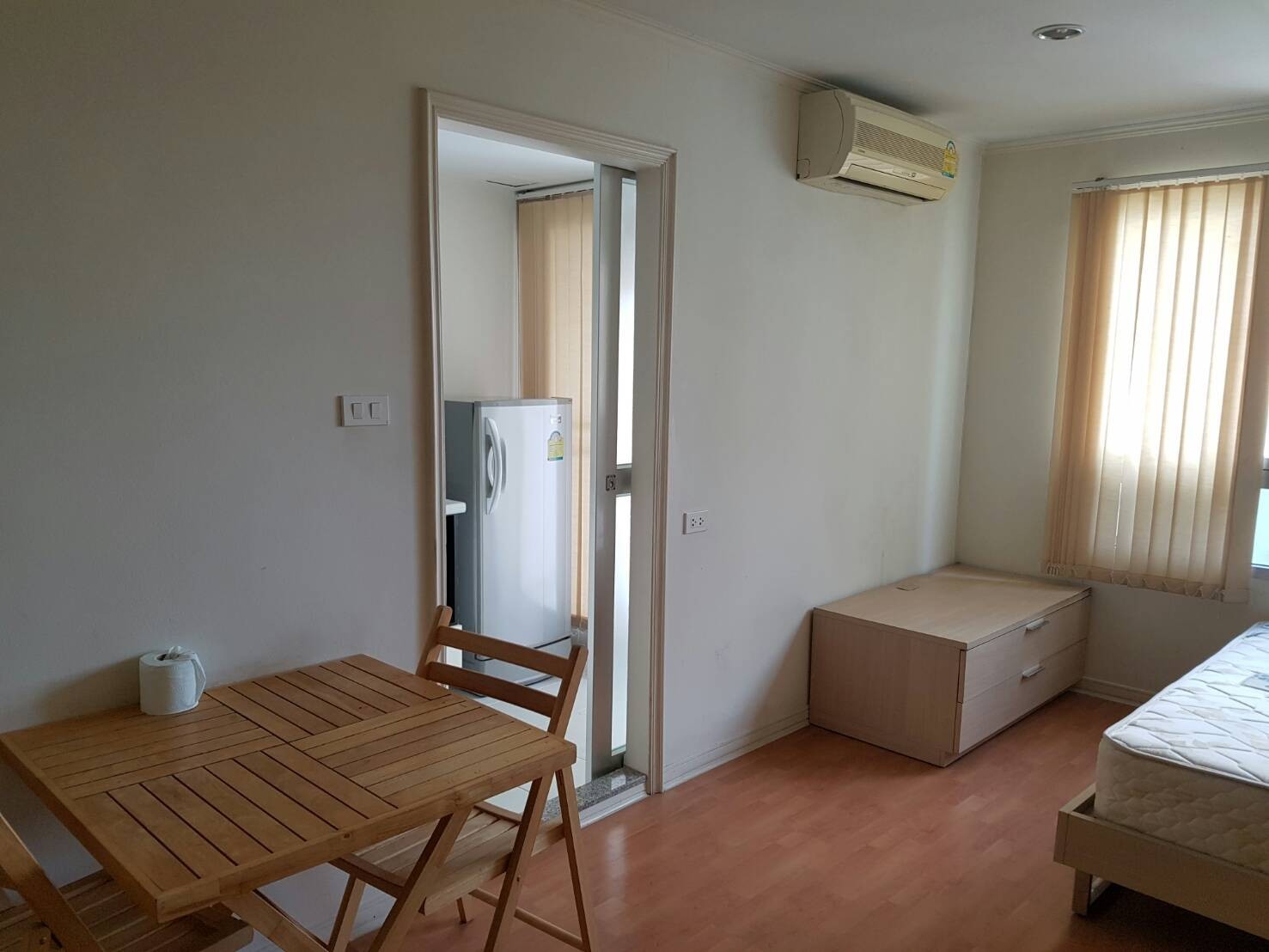 ให้เช่าคอนโด Lumpini Ville Cultural Center (ลุมพินี วิลล์ ศูนย์วัฒนธรรม) ห้องสตูดิโอ พื้นที่ 32 ตรม ตึก เอ1 ชั้น 6