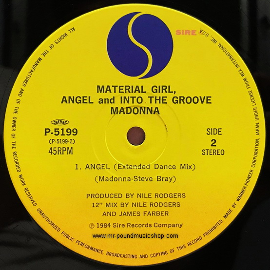 Madonna - Material Girl, Into The Groove, Angel