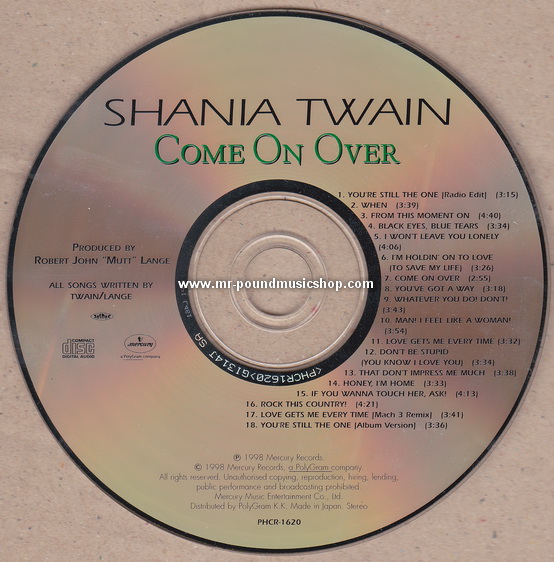 Shania Twin - Come On Over