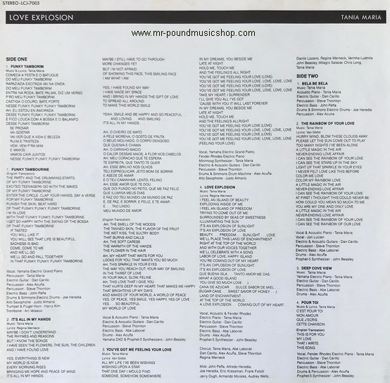 Tania Maria - Love Explosion