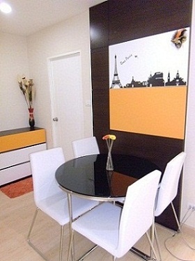 Premsiri Boutique Park เปรมสิริ บูทิก ปาร์ค (เกษตร-นวมินทร์) ห้องขนาด 54 ตรม. 2ห้องนอน 2ห้องน้ำ ชั้น4 ตึกA (ตึกใหม่) ห้อง built-inด้วยเฟอร์นิเจอร์อย่างดีพร้อมเครื่องใช้ไฟฟ้าครบ