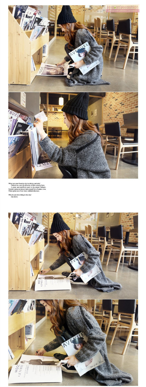 เสื้อคลุมกันหนาว ยาว 36 นิ้ว ไหมพรม เกาหลีสุดๆ พร้อมส่ง ดูดีเหมือนแบบ ใครชอบแนวเกาหลีๆ จัดเลยนะคะ GRAY