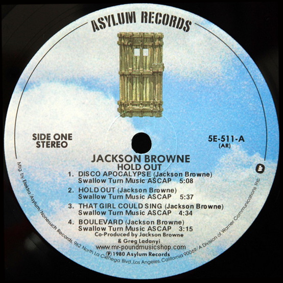 Jackson Browne - Hold Out