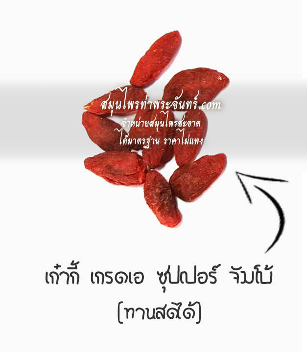 เก๋ากี้ เกรดเอ ไซส์ซุปเปอร์จัมโบ้ (ทานสดได้)