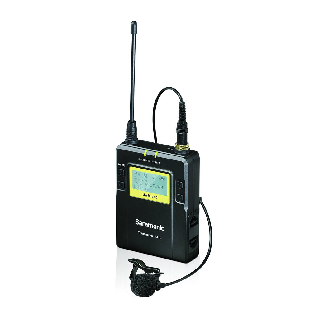 UWMIC10-TH SET 96-Channel Digital UHF Wireless Lavalier Microphone System