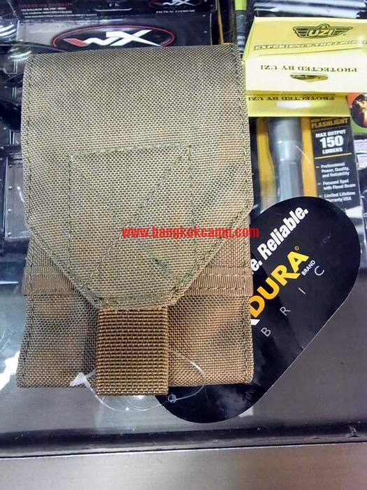 ซองใส่โทรศัพท์ร้อยเข็มขัด ผ้าคอดูร่า Cordura (ใส่มือถือ, iPhone ฯลฯ) ขนา ด 9x14ซม