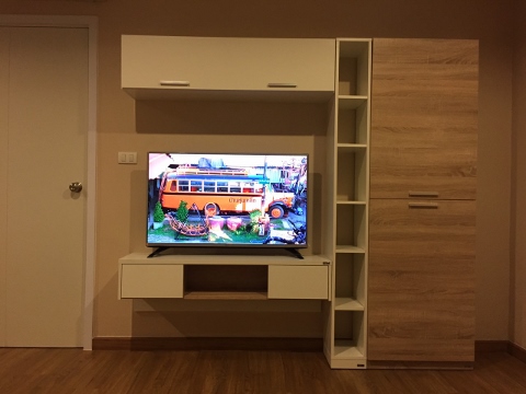 ให้เช่า คอนโด เดอะ ทรี อินเตอร์เชนจ์ the tree interchange ตึก A ชั้น 19 ทิศเหนือ ขนาด 30 ตร.ม. เฟอร์นิเจอร์+เครื่องใช้ไฟฟ้าครบ ราคา 10000 บาทต่อเดือน