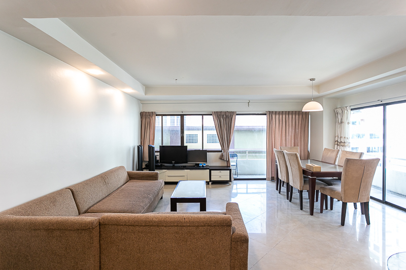 ให้เช่าคอนโด Saranjai Mansion (สราญใจ แมนชั่น) 3 ห้องนอน 2 ห้องน้ำ ขนาด 150 ตรม ชั้นสูง