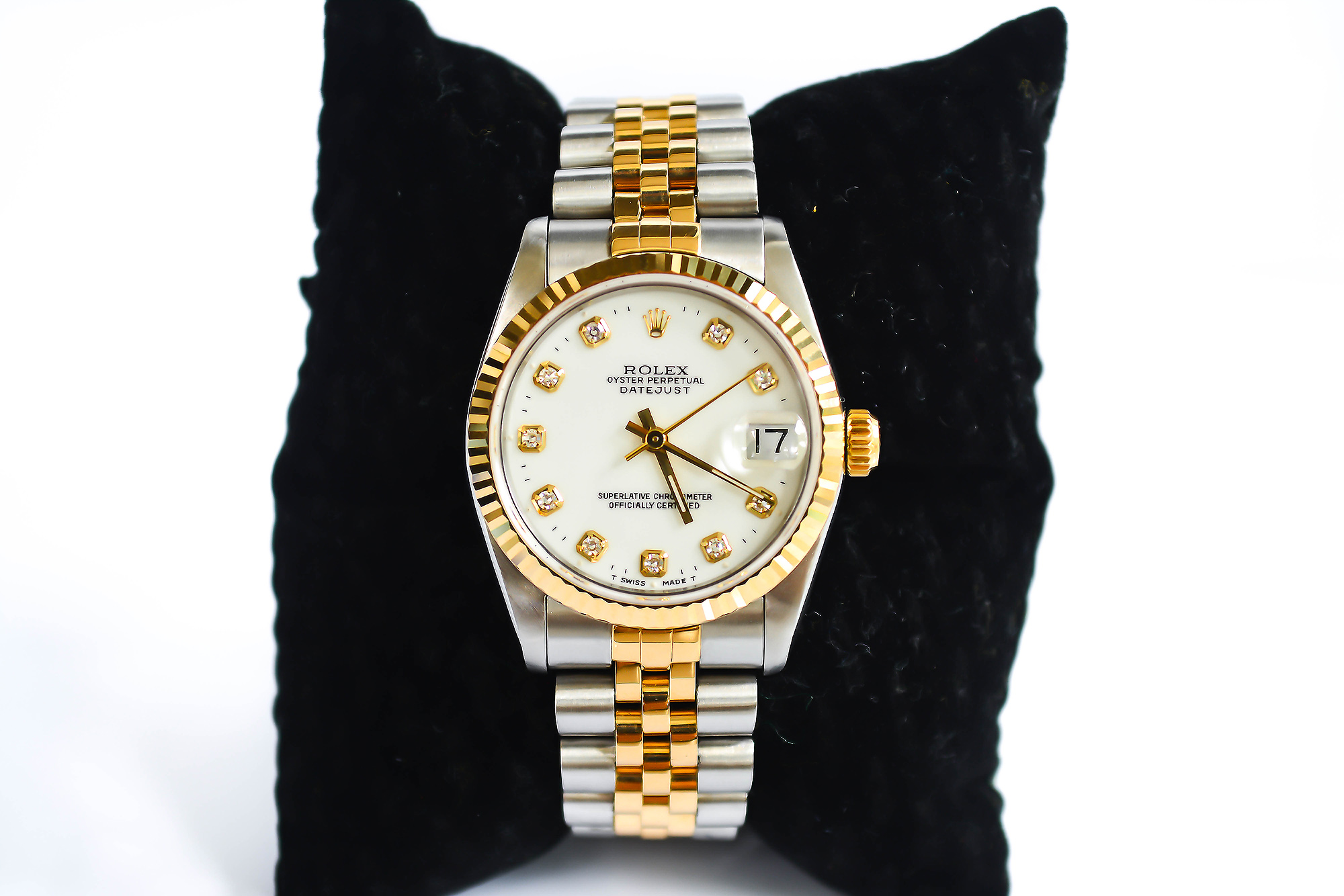 Rolex Date-just Boysize หลักเพชร