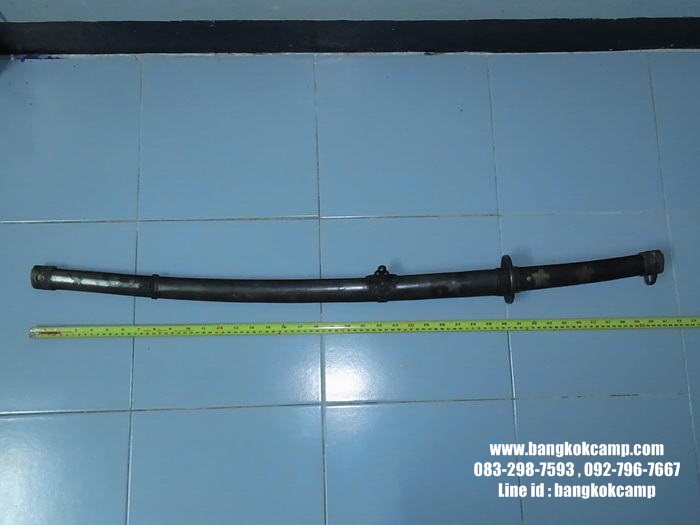 ดาบซามูไร ใบมีดเป็นเหล็กลาย (ใบมีดดามัสกัส)