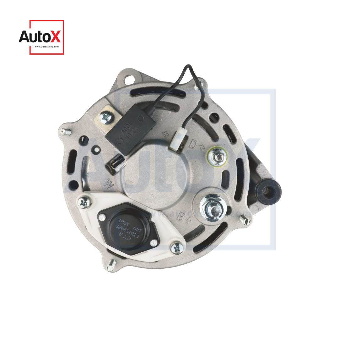 ไดชาร์จ BOSCH 12V หูเอียงซ้าย ขาหนา56mm ของรถบดรถอ้อย 65A มู่เล่ย์1ร่อง (ใหม่)