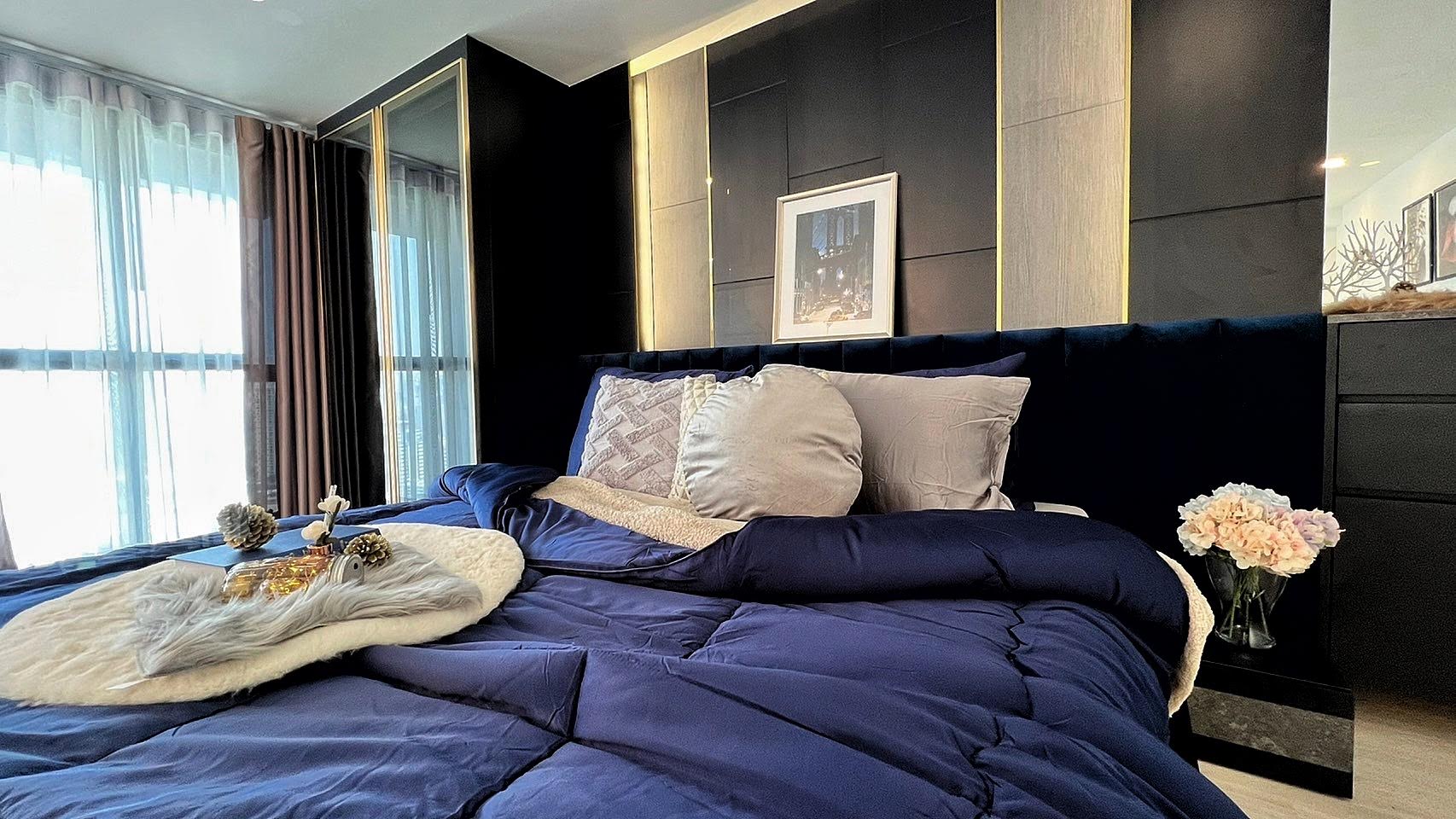 ให้เช่าคอนโด ไนท์บริดจ์ไพร์มสาทร (knightsbridge prime sathorn) ชั้น 33 ห้อง 3309 44 ตรม. ห้อง Duplex 1 ห้องนอน